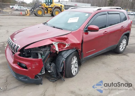 2015 Jeep Cherokee Latitude z USA, uszkodzony, nr VIN 1C4PJMCS6FW594812